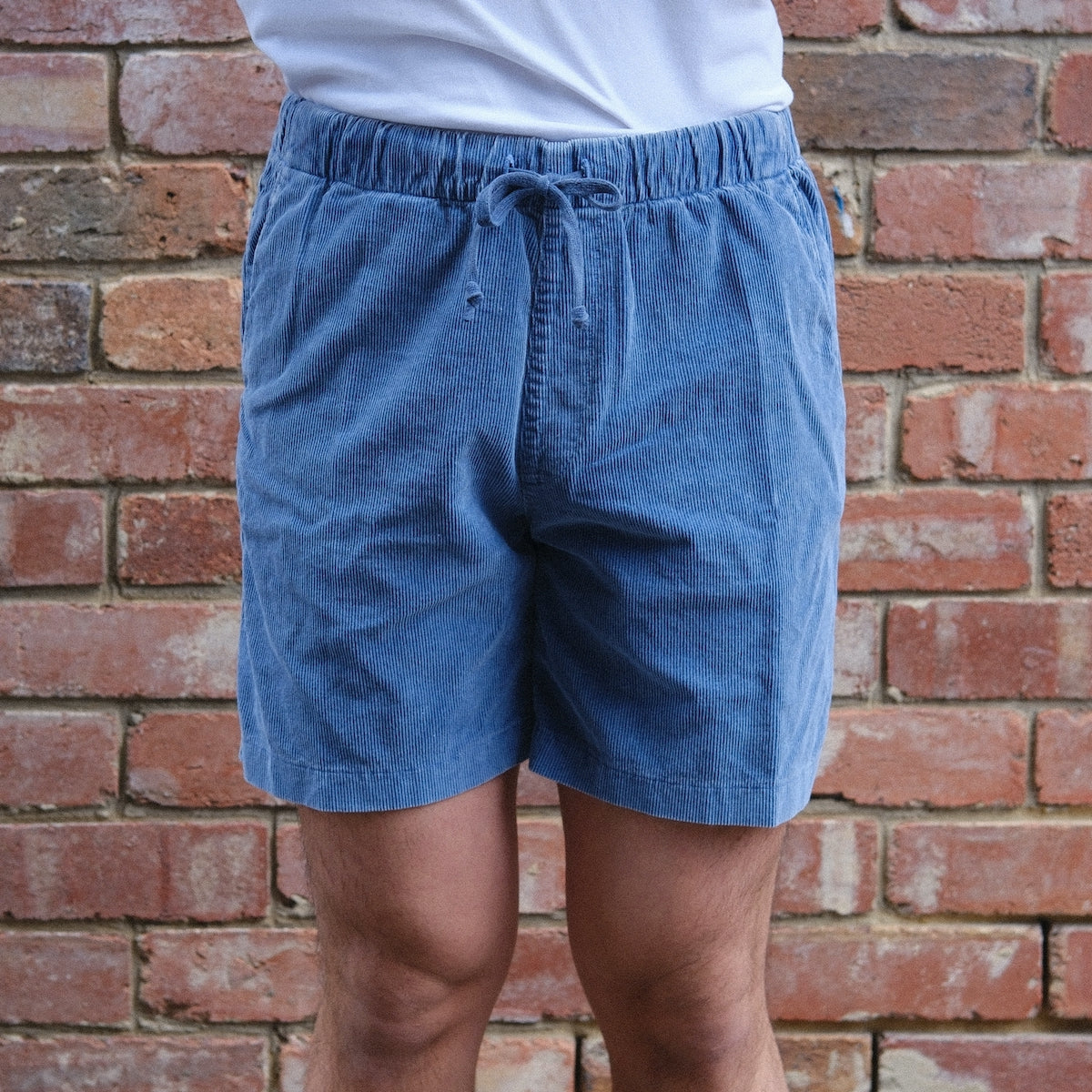 Corduroy Easy Short / Union Blue