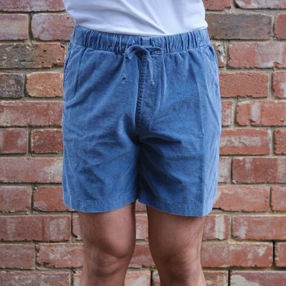 Corduroy Easy Short / Union Blue