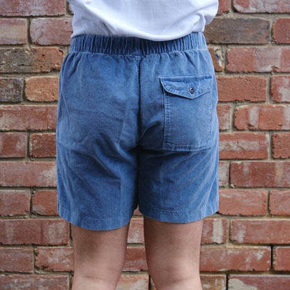 Corduroy Easy Short / Union Blue