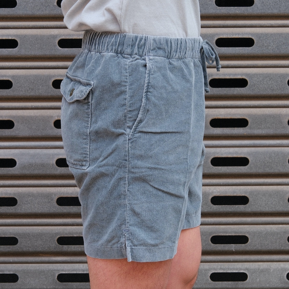 Corduroy Easy Short / Petrol