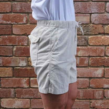 Corduroy Easy Short / Salt