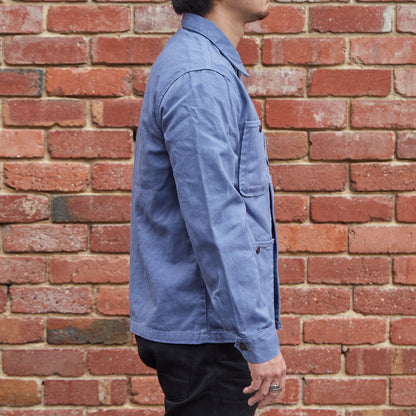 Coverall Jacket / Blue Dyed Twill