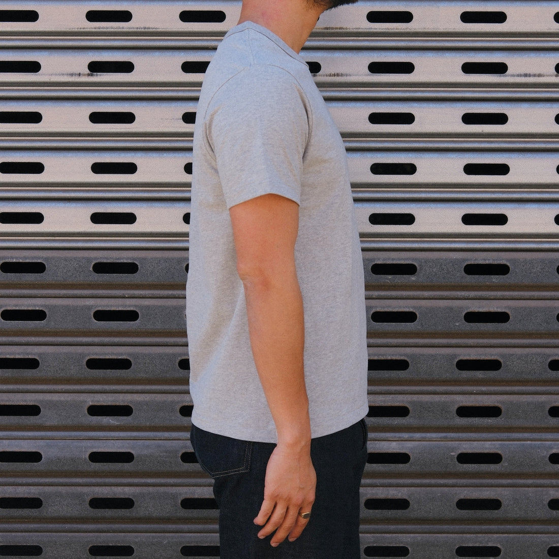 8oz Heavy Tee / Grey