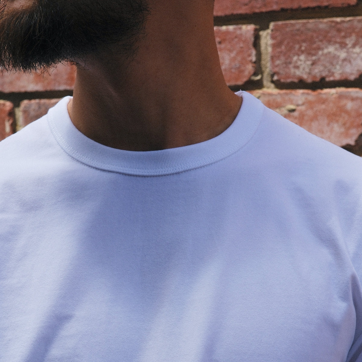 8oz Heavy Long Sleeves Tee / White