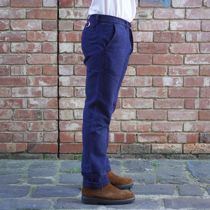 Rustic Hunting Chino / Indigo Canvas