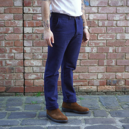 Rustic Hunting Chino / Indigo Canvas