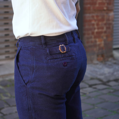 Rustic Hunting Chino / Indigo Canvas