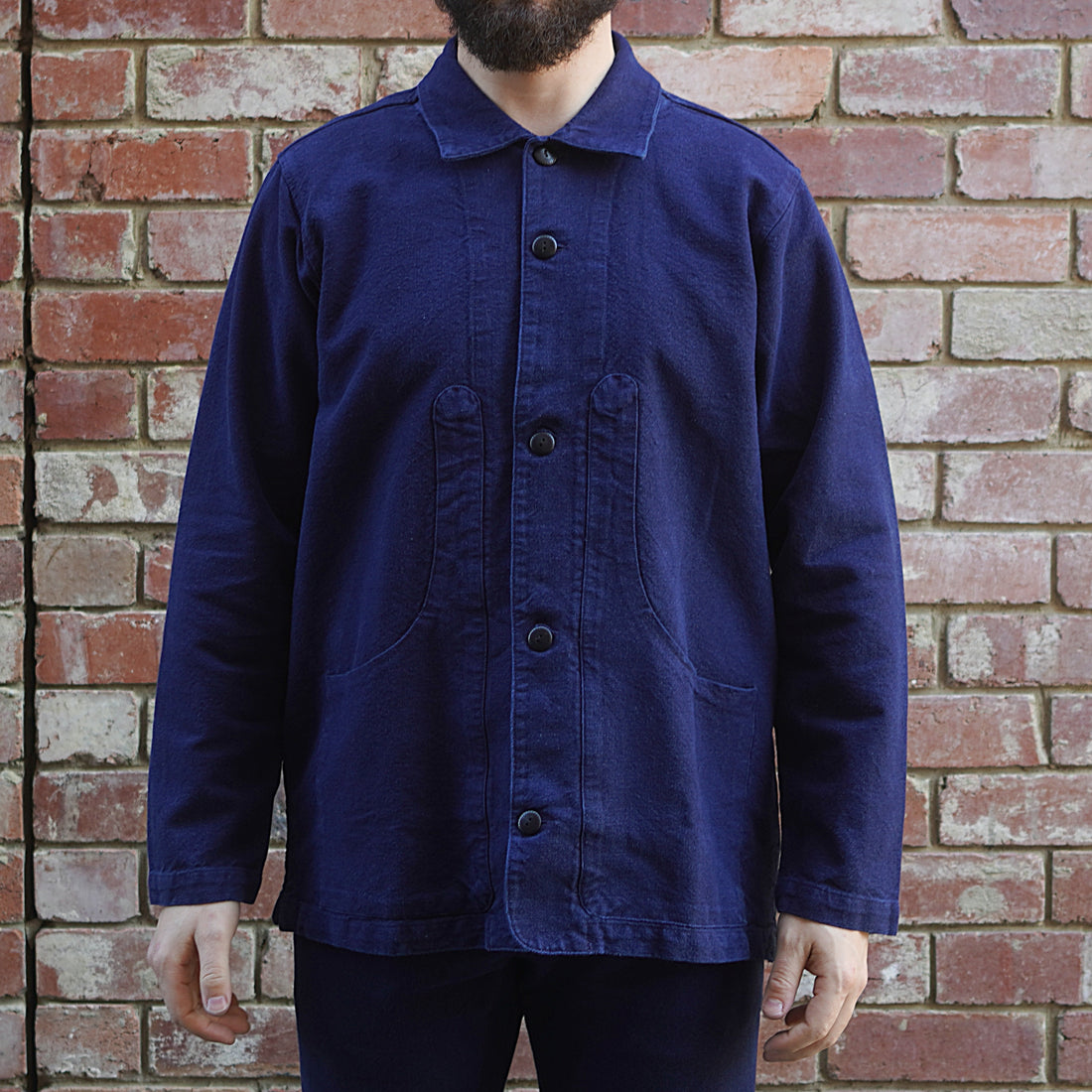 Rustic Hunting Jacket / Indigo Canvas