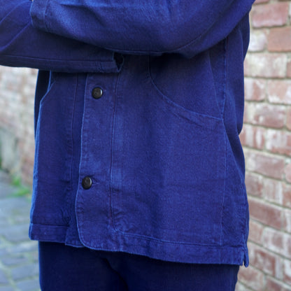 Rustic Hunting Jacket / Indigo Canvas
