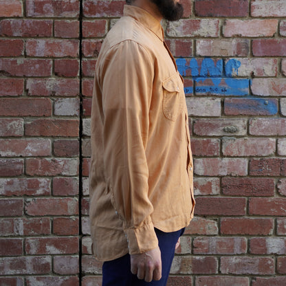 Tencel Gabardine Shirt / Apricot