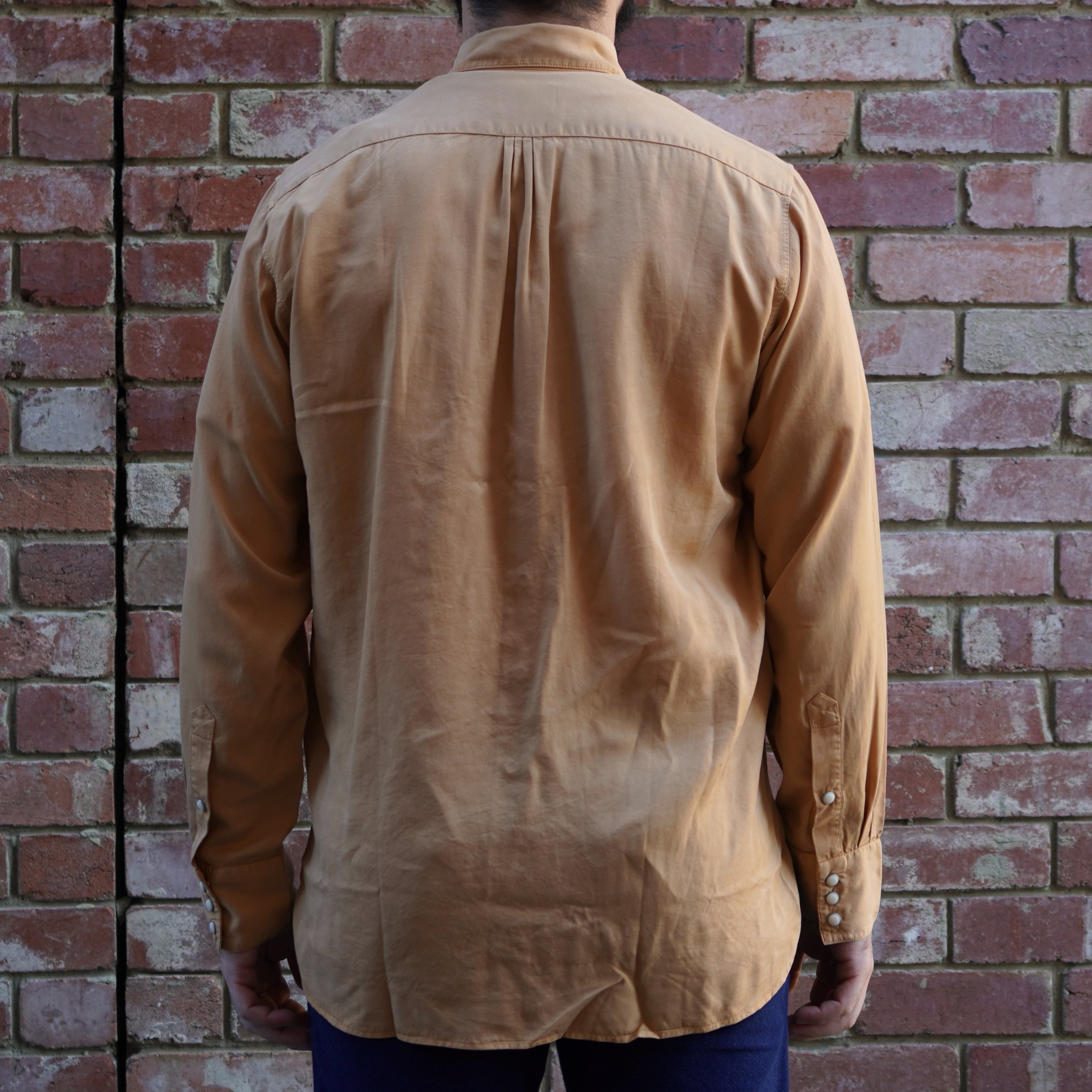 Tencel Gabardine Shirt / Apricot
