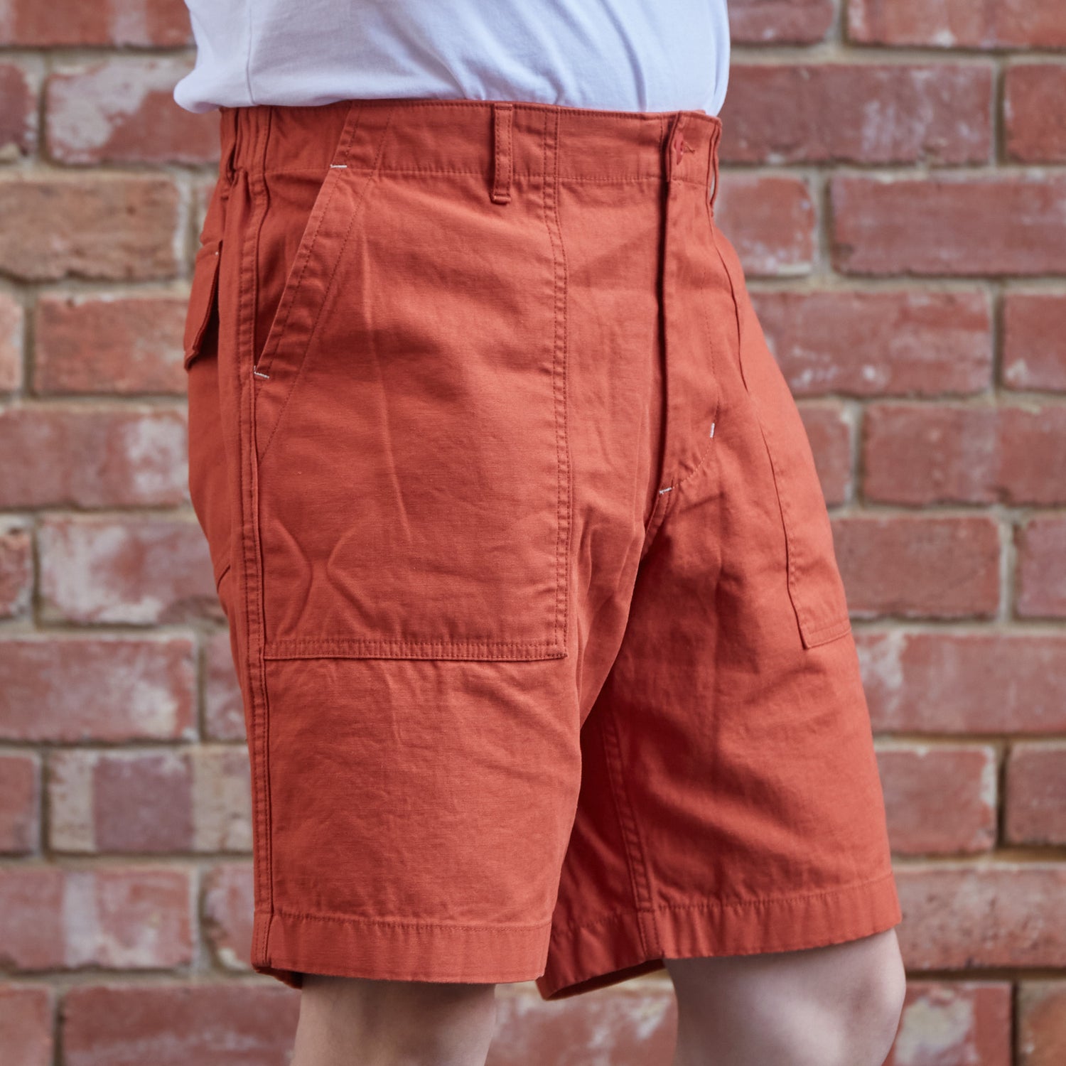 CT Stretch Fatigue Shorts / Burnt Orange