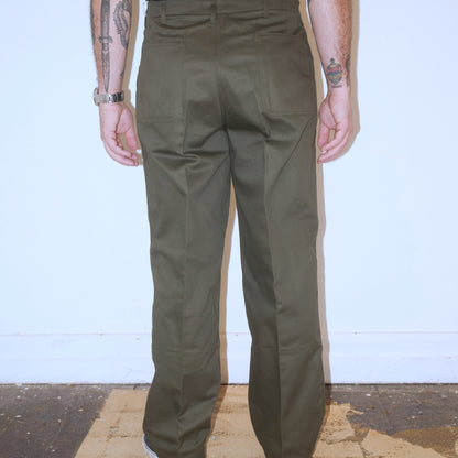 40s USN Trousers / Olive