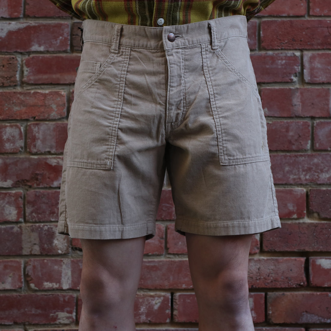 Corduroy Shorts / Beige