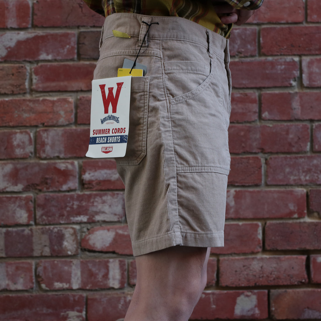 Corduroy Shorts / Beige