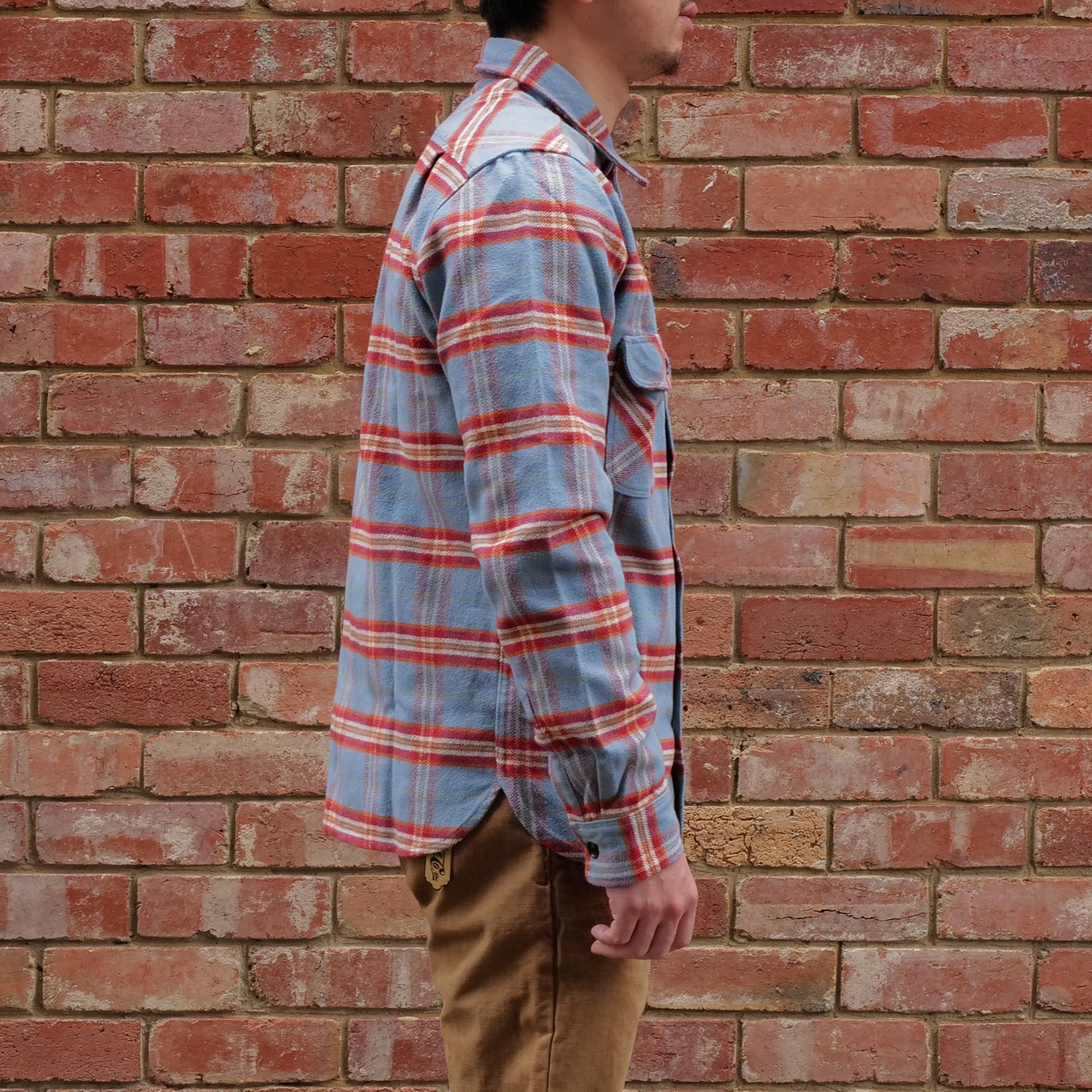 Benson Shirt / Blue Plaid