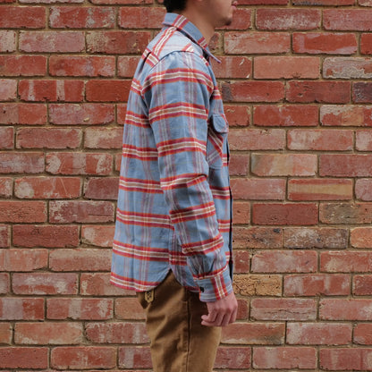 Benson Shirt / Blue Plaid