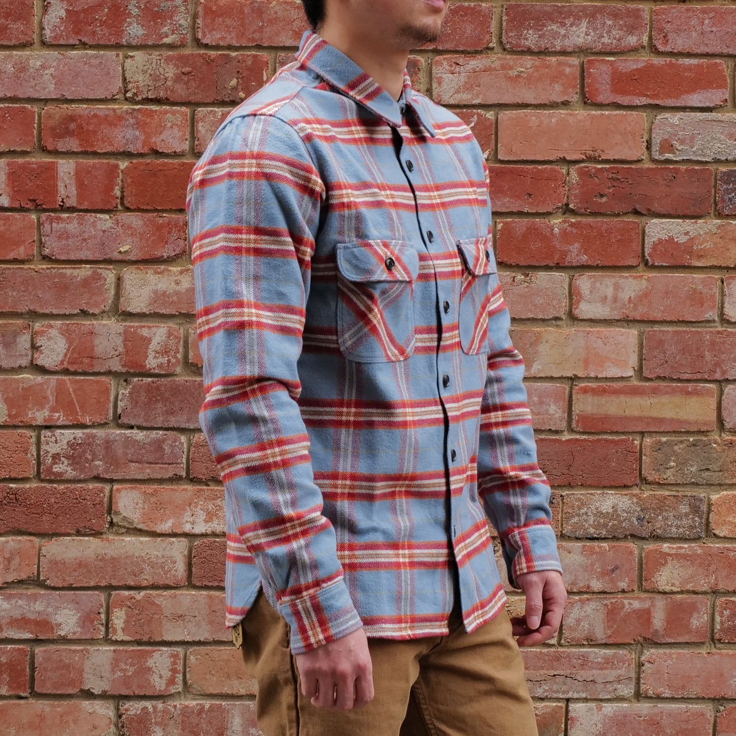 Benson Shirt / Blue Plaid