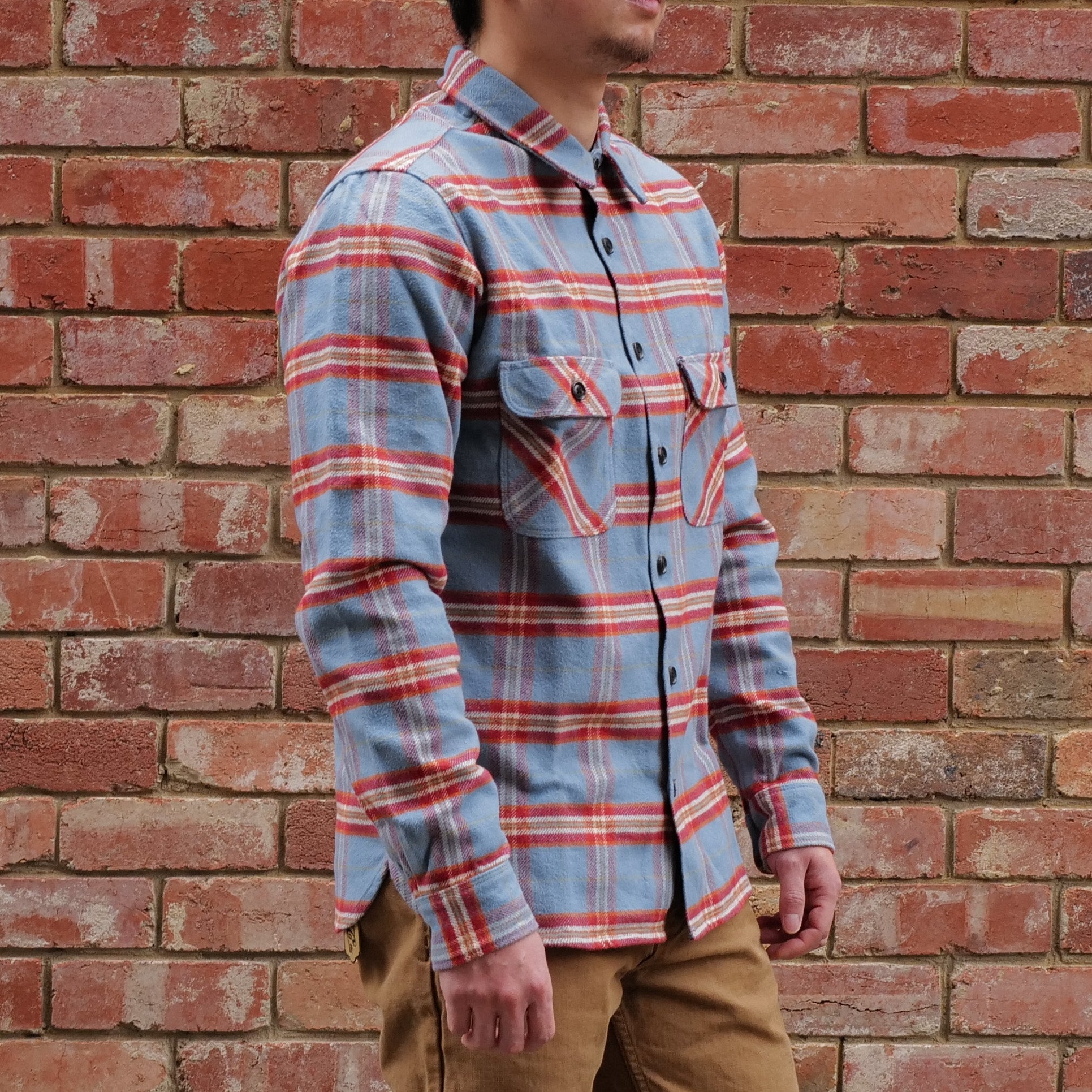 Benson Shirt / Blue Plaid