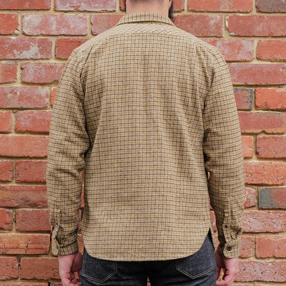 Jepson Shirt / Tan Micro Plaid