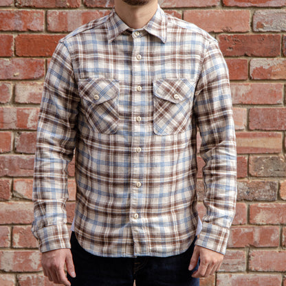 Wells Shirt / Cream Plaid