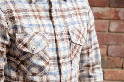 Wells Shirt / Cream Plaid