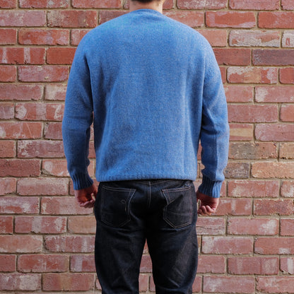 Wool Crew Pullover / Fresh Surf