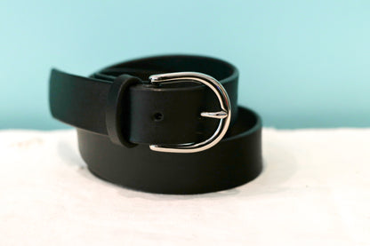 Silver Buckle / Regular Black