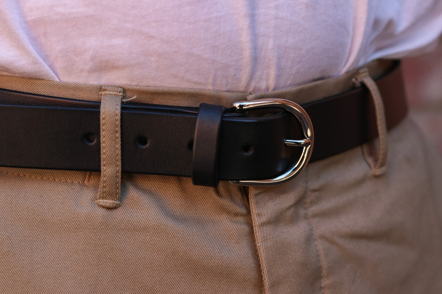 Silver Buckle / Regular Black