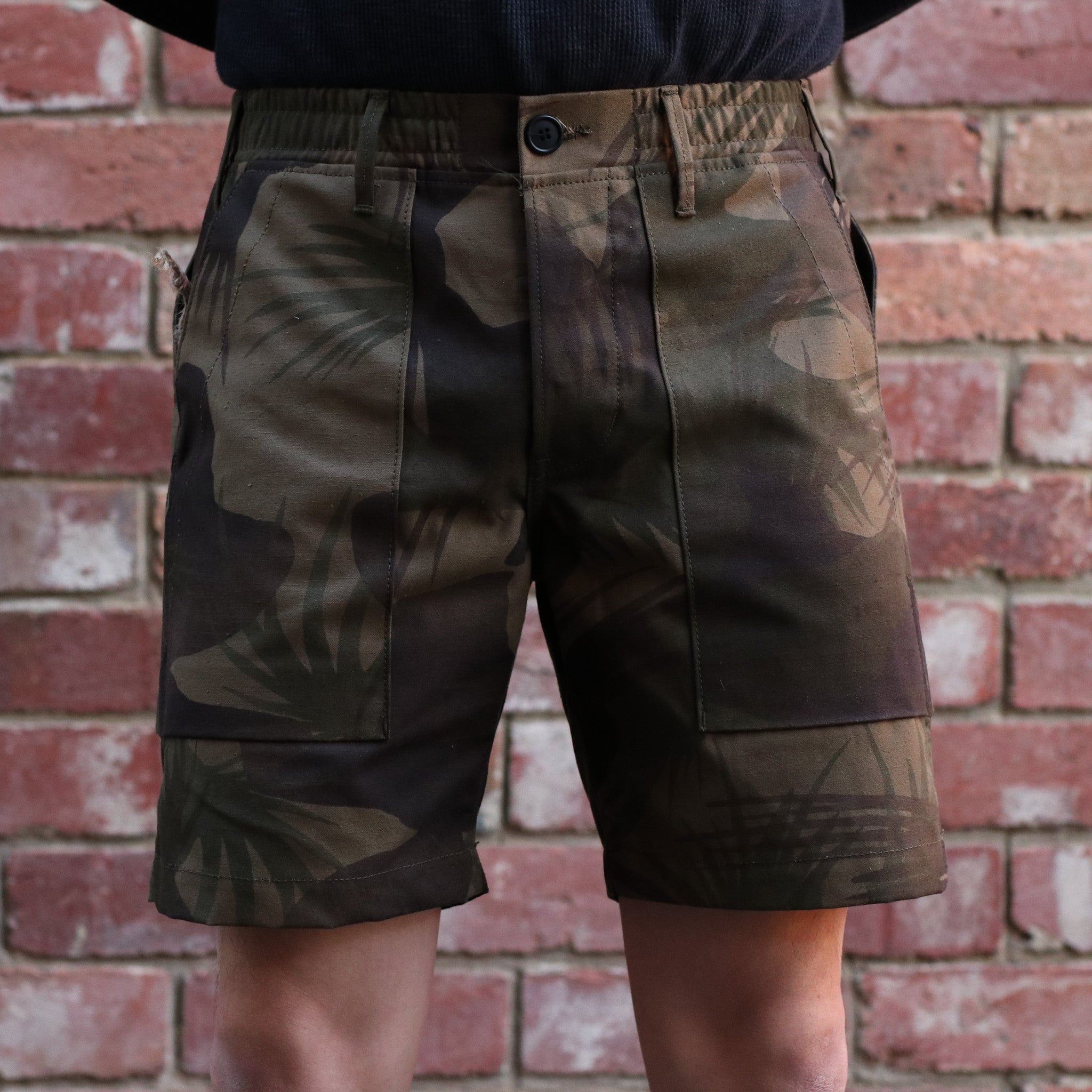 Fatigue Short / Olive Palm Camo