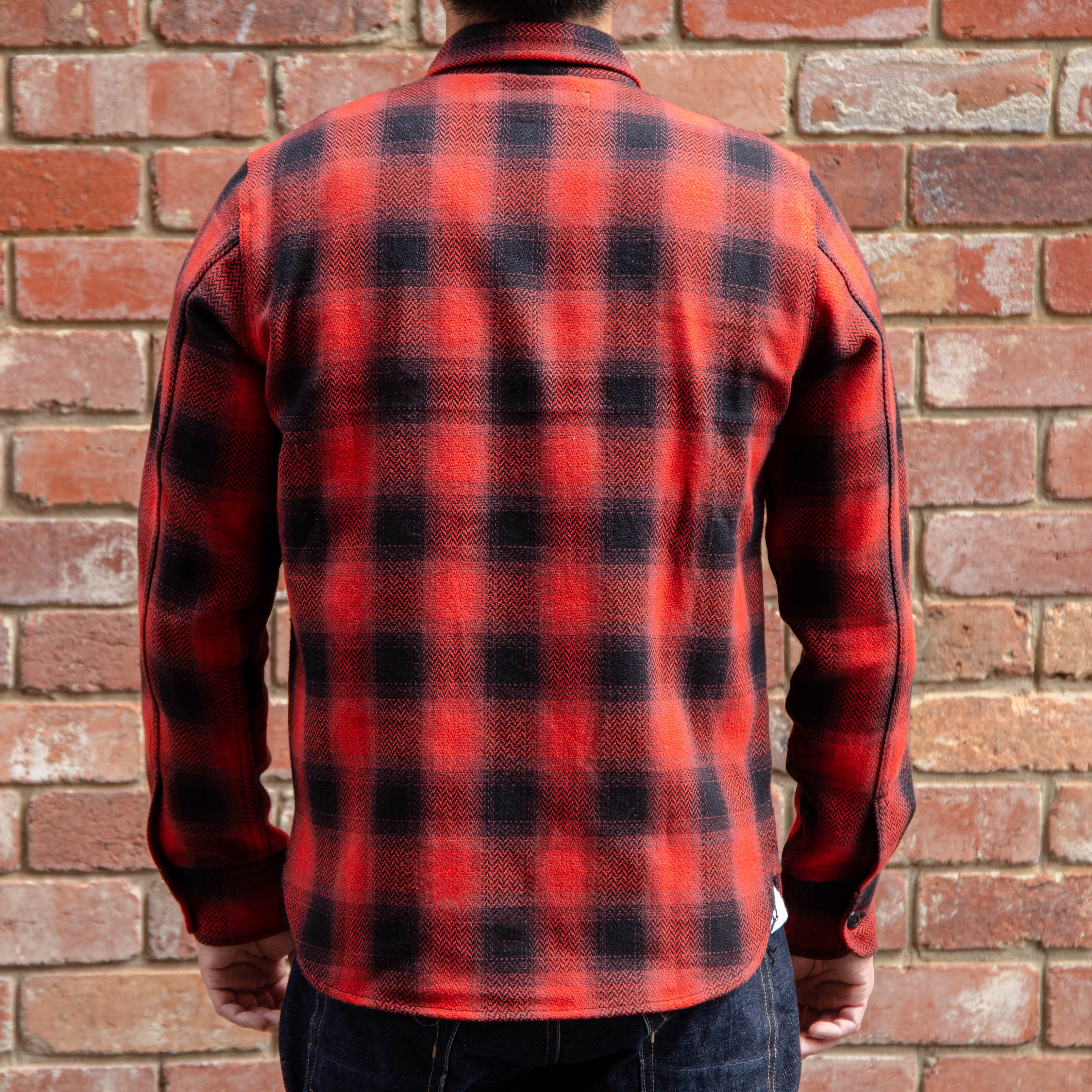 Field Shirt / Red Herringbone Plaid