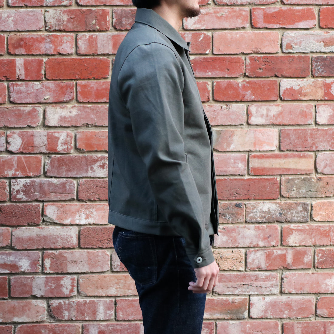 Tanker Jacket / 12oz Moss Canvas