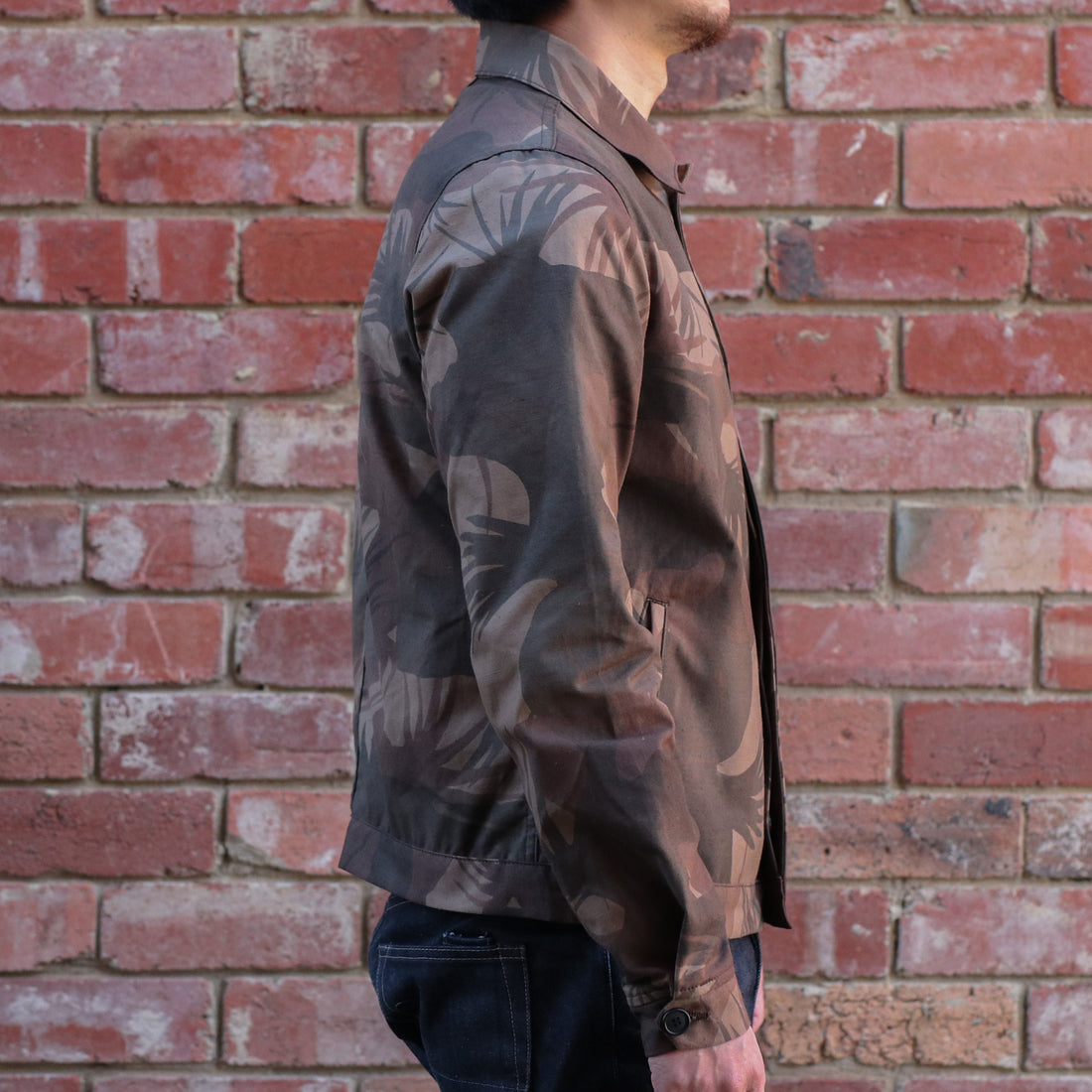 Tanker Jacket / 10oz Khaki Palm Camo