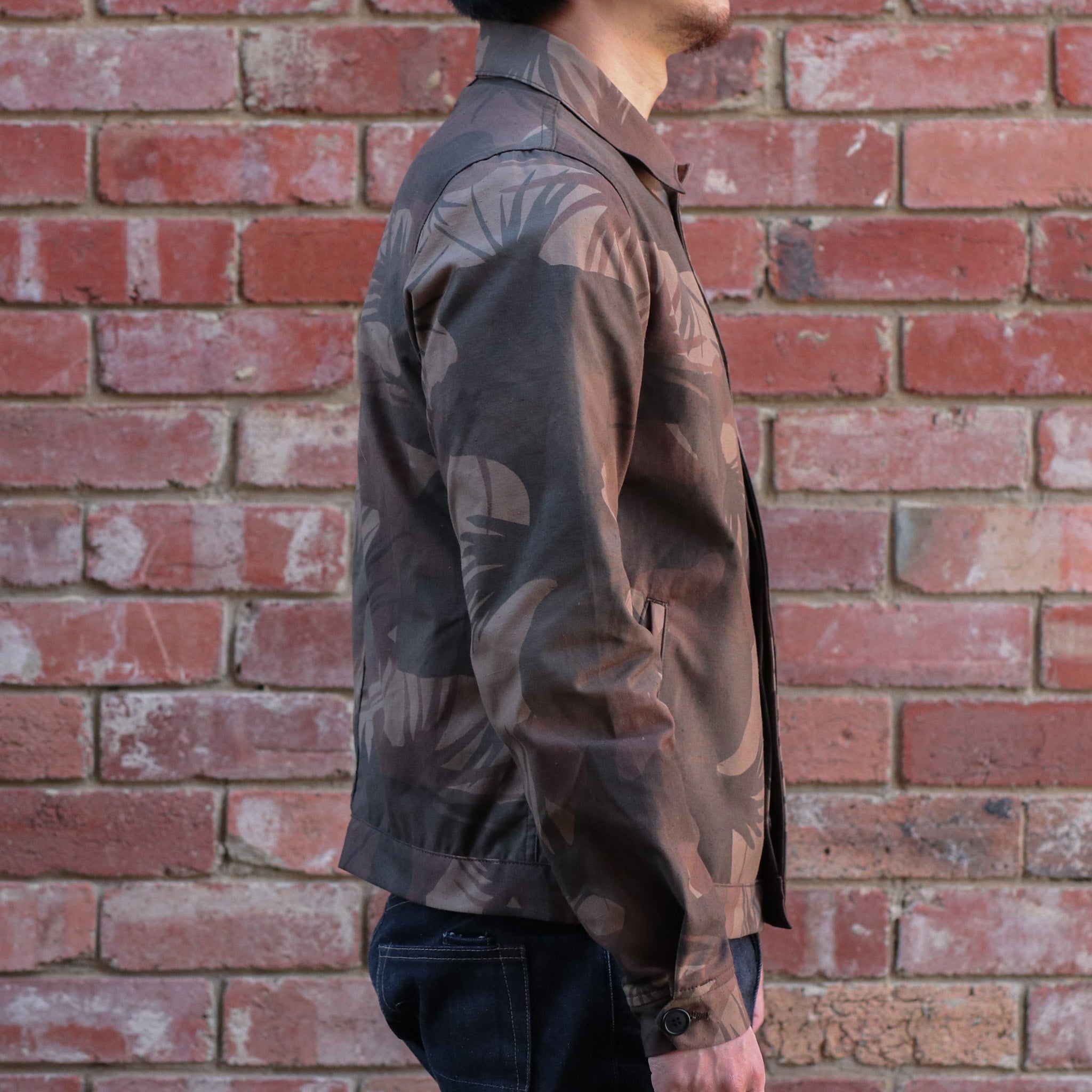 Tanker Jacket / 10oz Khaki Palm Camo