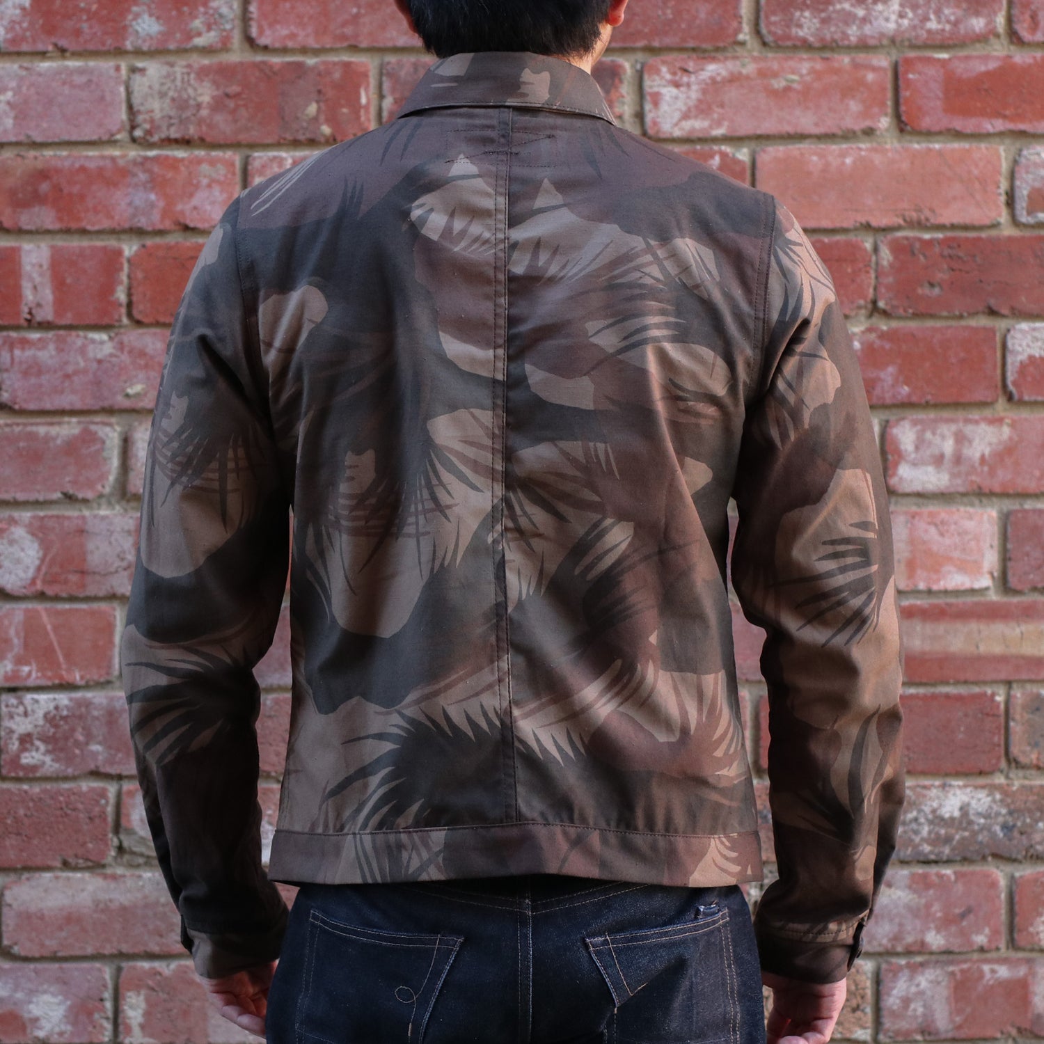 Tanker Jacket / 10oz Khaki Palm Camo