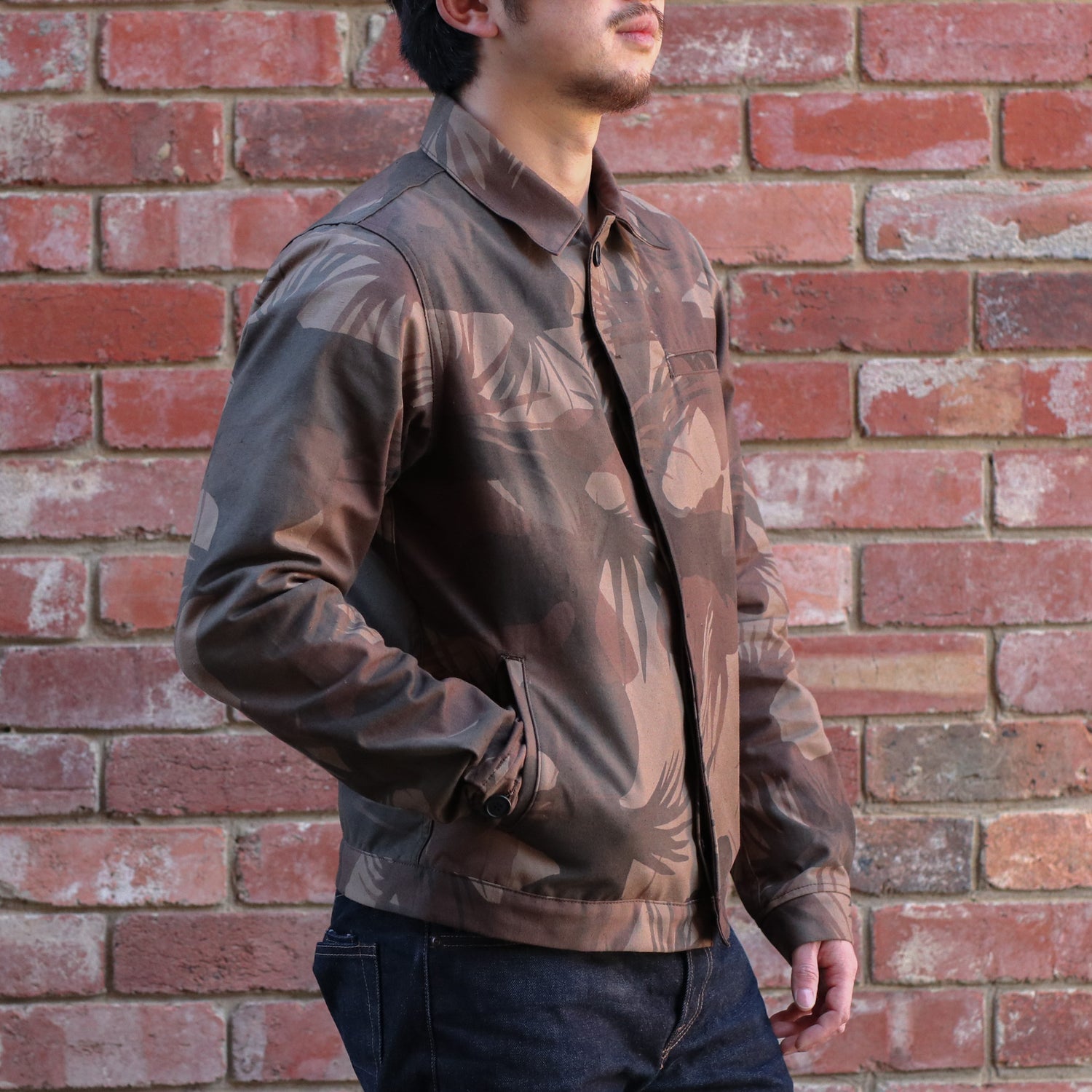 Tanker Jacket / 10oz Khaki Palm Camo