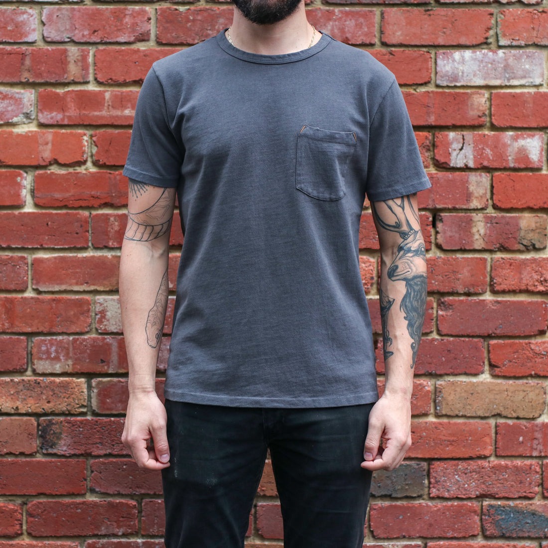 13oz SS Tee / Midnight