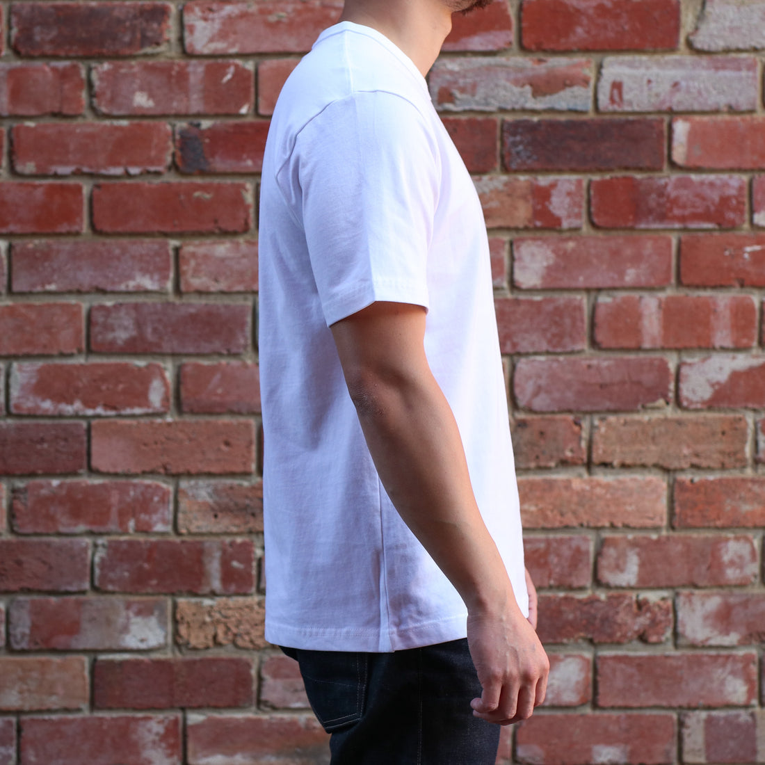 8oz Plain Tee / White