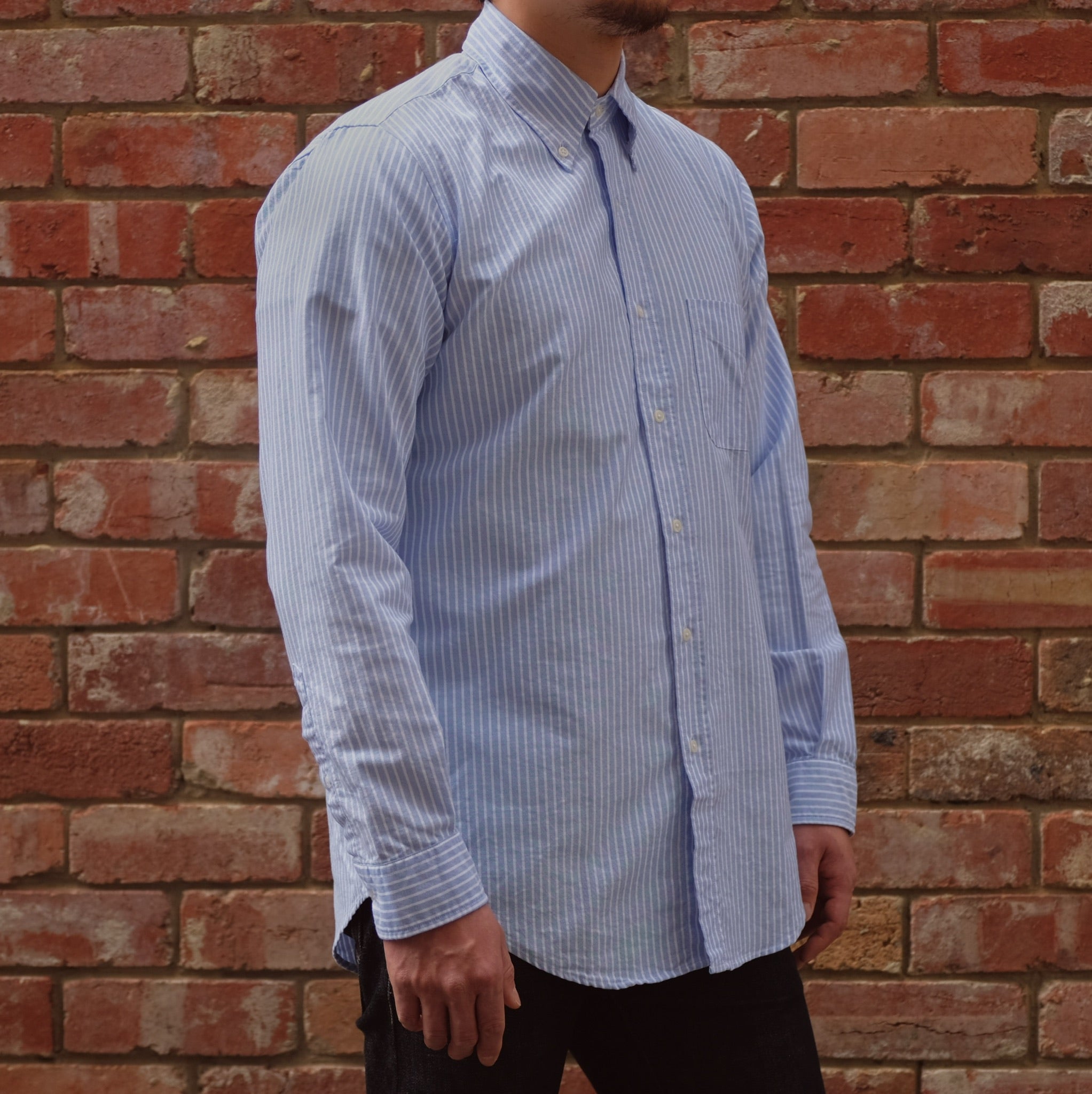 Oxford Shirt / Blue Stripe